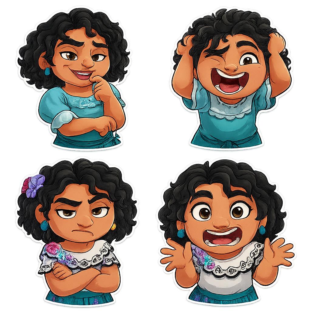 Created using AI Sticker Generator with chibi_emoji_stickers style in emoji_type category. Generated on November 9, 2025 using Image to Image generation method.