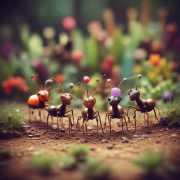 Ants on the Move