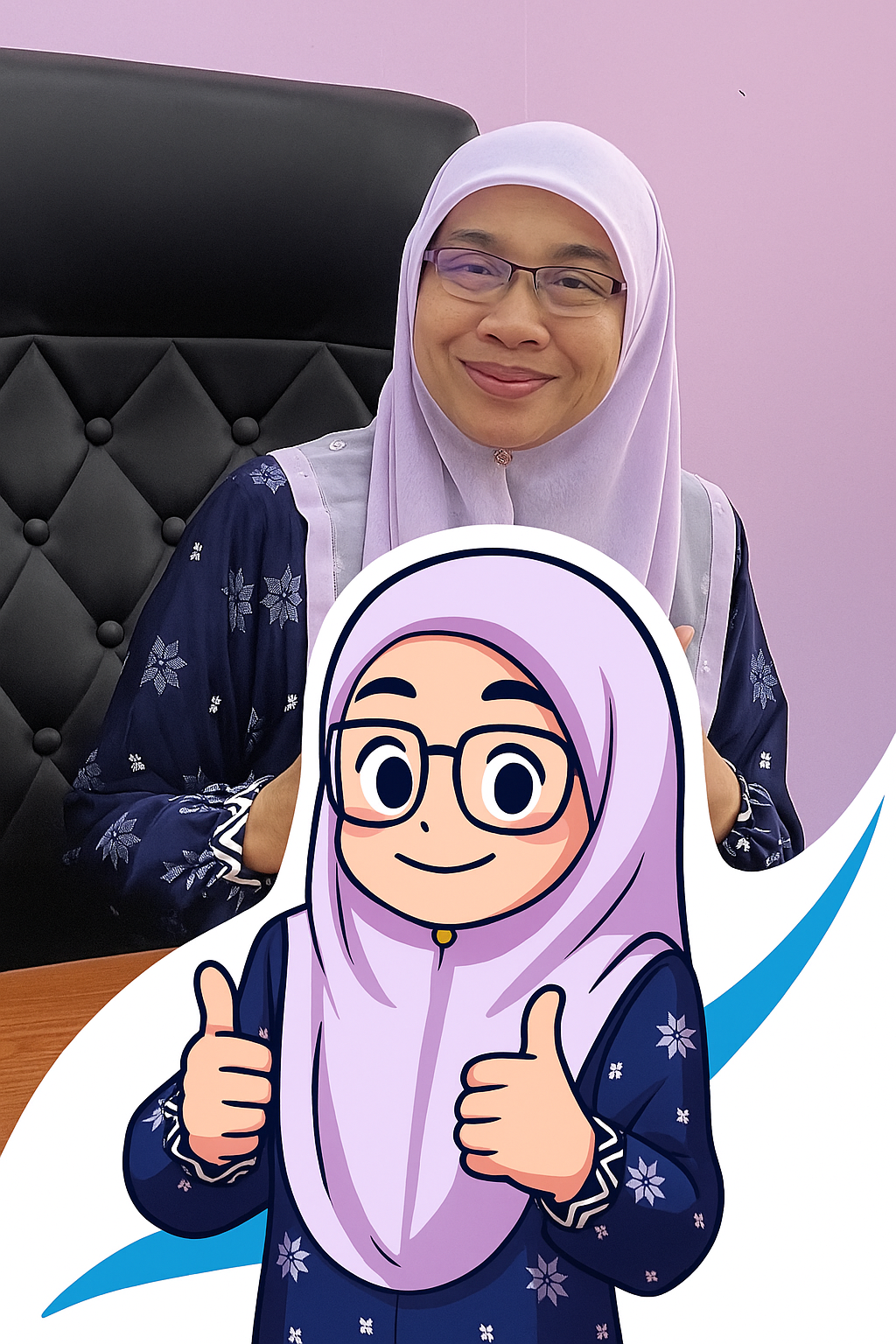 Created using AI Sticker Generator with real_person_chibi_sticker style in chibi category. Generated on October 21, 2025 using Image to Image generation method.