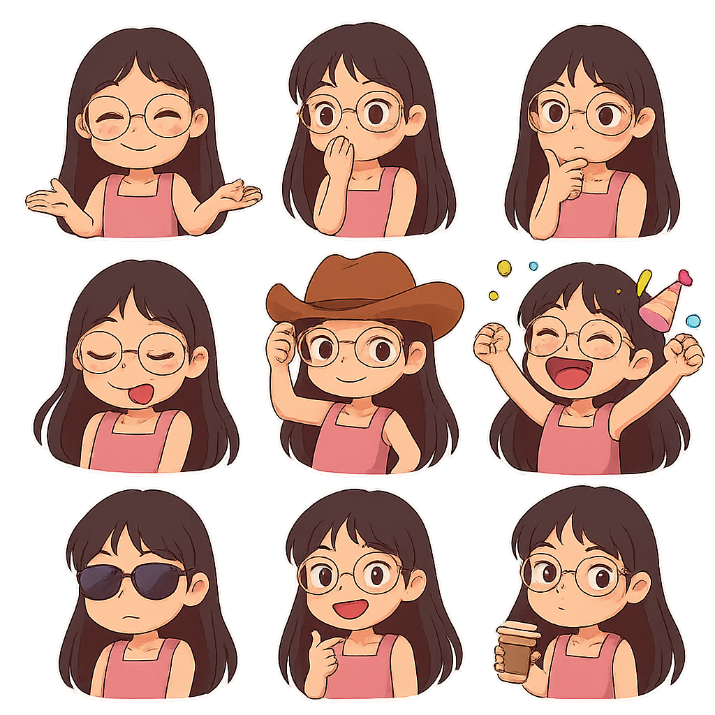 Created using AI Sticker Generator with chibi_emoji_stickers_5 style in sticker category. Generated on September 18, 2025 using Image to Image generation method.