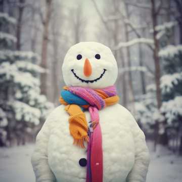 Childhood Snowman