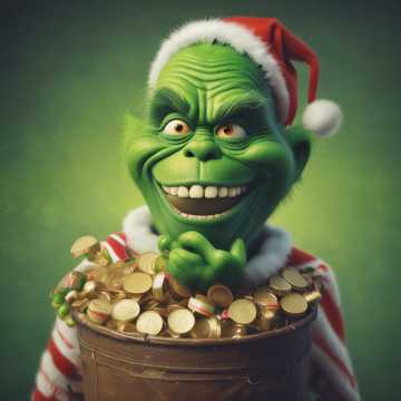 Daddy Grinch Wants Your Cash