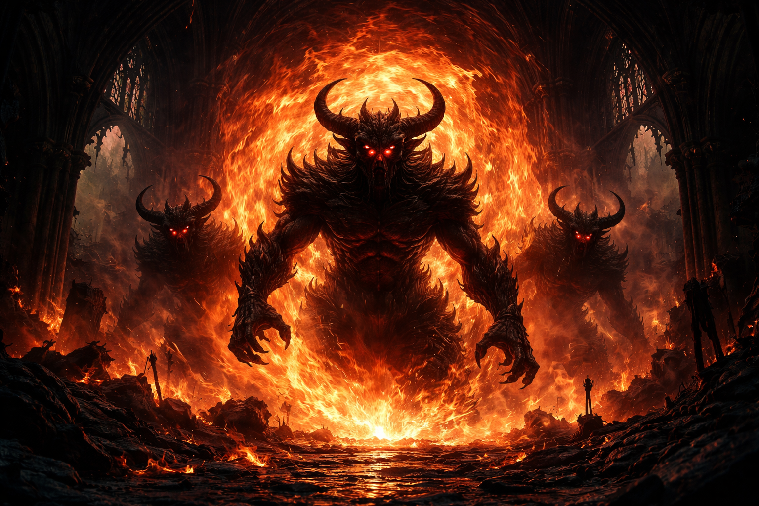 Les trois Maux Premiers de Diablo 4 émergent des flammes infernales