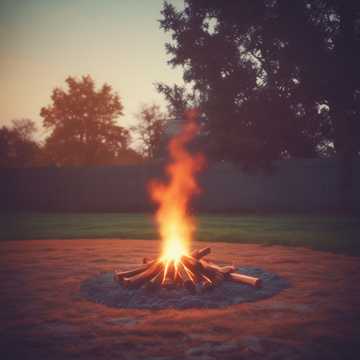 Bonfire at Home