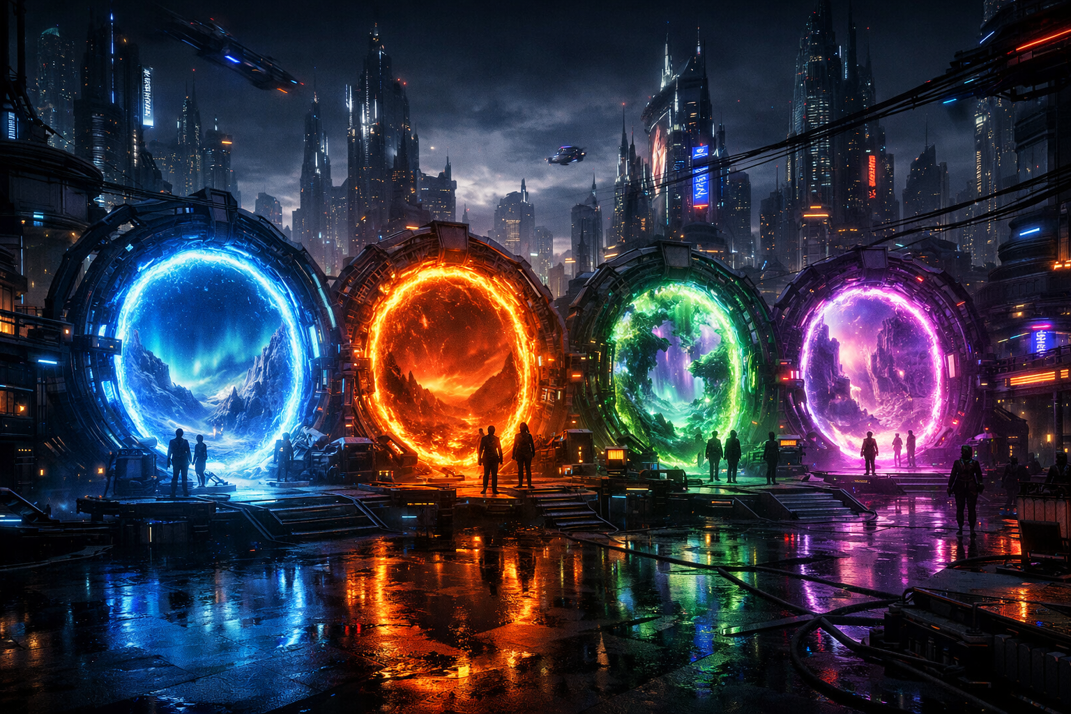 Prism 2033 — MMORPG futuriste cyberpunk sous Unreal Engine 5