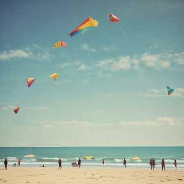 Kitesurfing Under the Sun