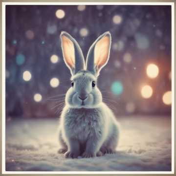 Christmas Miracle Bunny