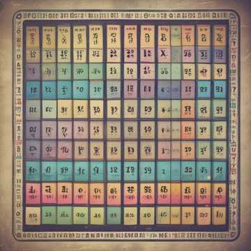 Les Tables de Multiplication