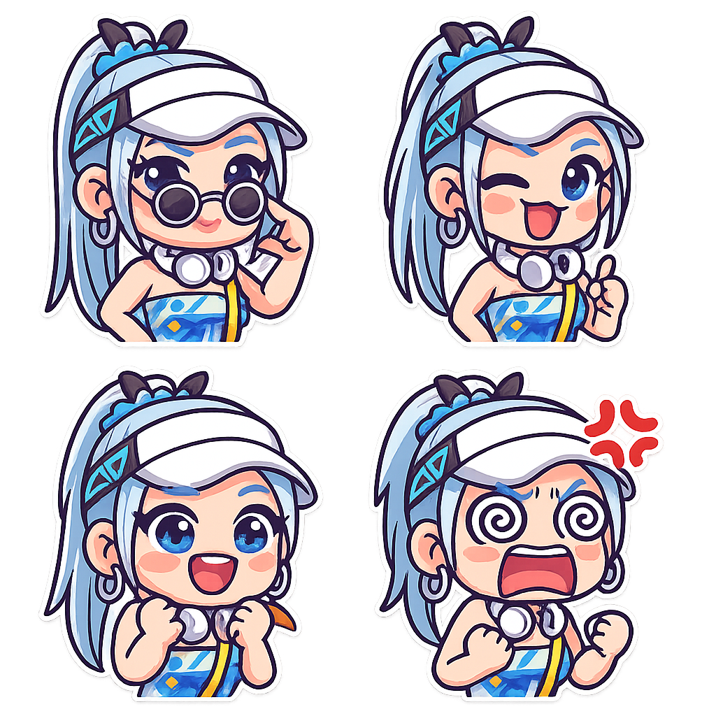 Created using AI Sticker Generator with chibi_emoji_stickers style in emoji_type category. Generated on November 9, 2025 using Image to Image generation method.