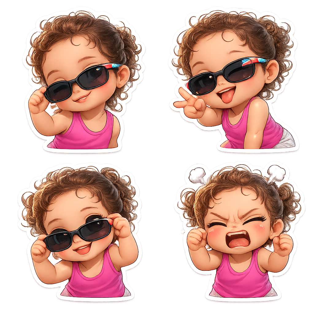 图生图生成器 · 表情包 · 3D Q版表情贴纸