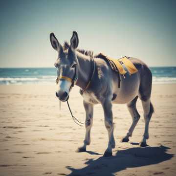 The Donkey at Sea