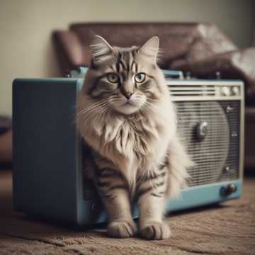 Arya, il gatto siberiano