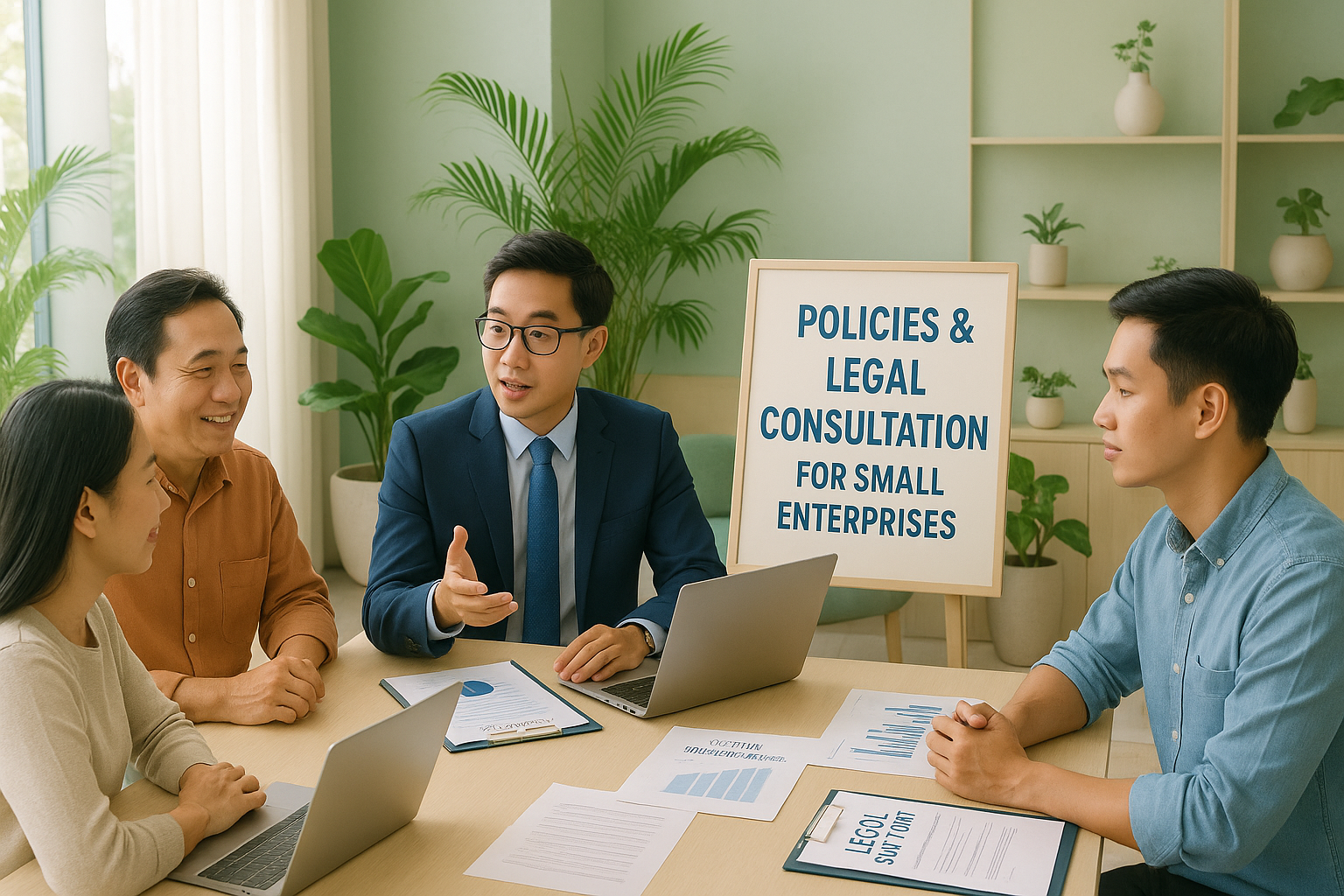 5. Hỗ trợ pháp lý và chính sách dành cho doanh nghiệp nhỏ trong thời đại số