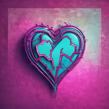 Broken Neon Heart