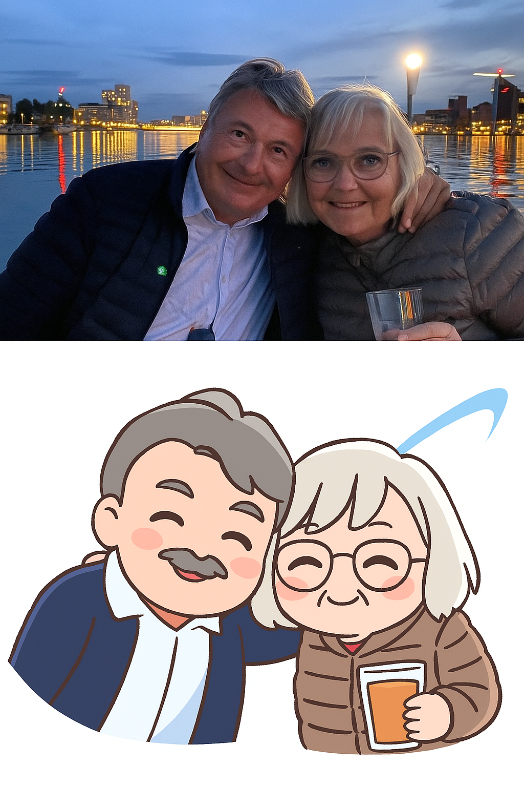 Created using AI Sticker Generator with real_person_chibi_sticker style in chibi category. Generated on November 8, 2025 using Image to Image generation method.