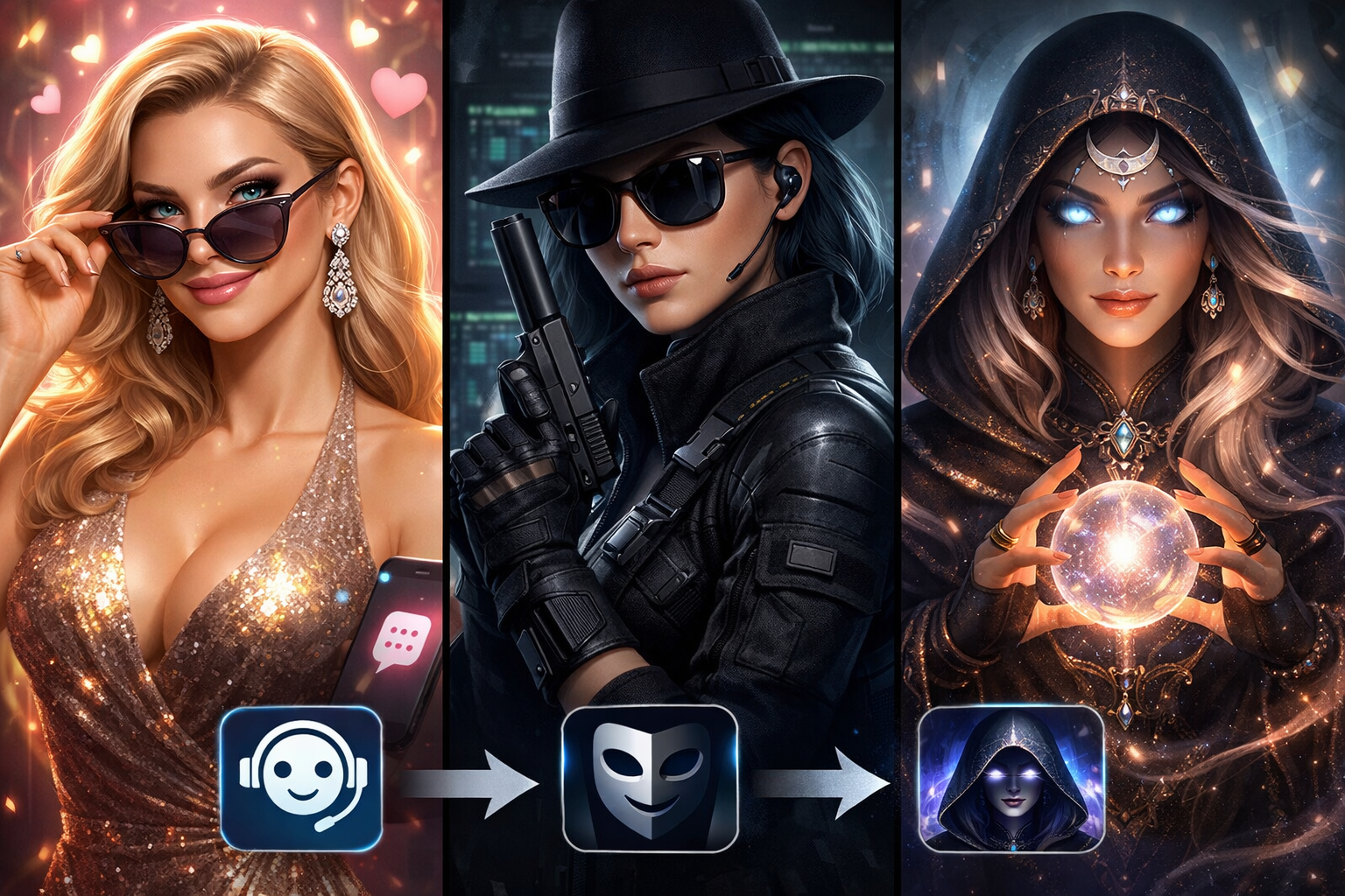 IA changeant de personnalité passant d'assistant serviable à différentes personas comme espion ou narcissique