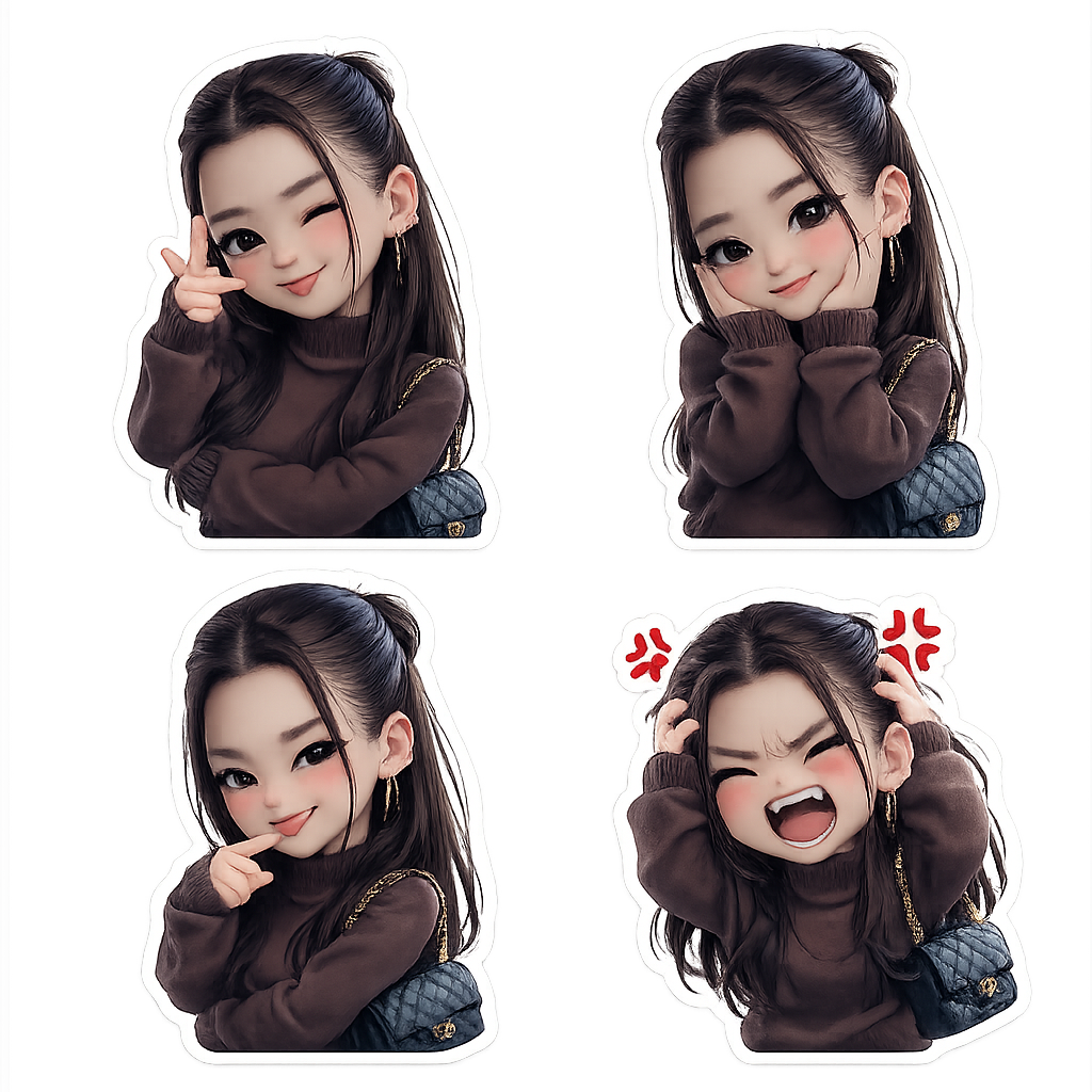 Image to Image Generator · Emoji · Chibi 3D Emoji Stickers