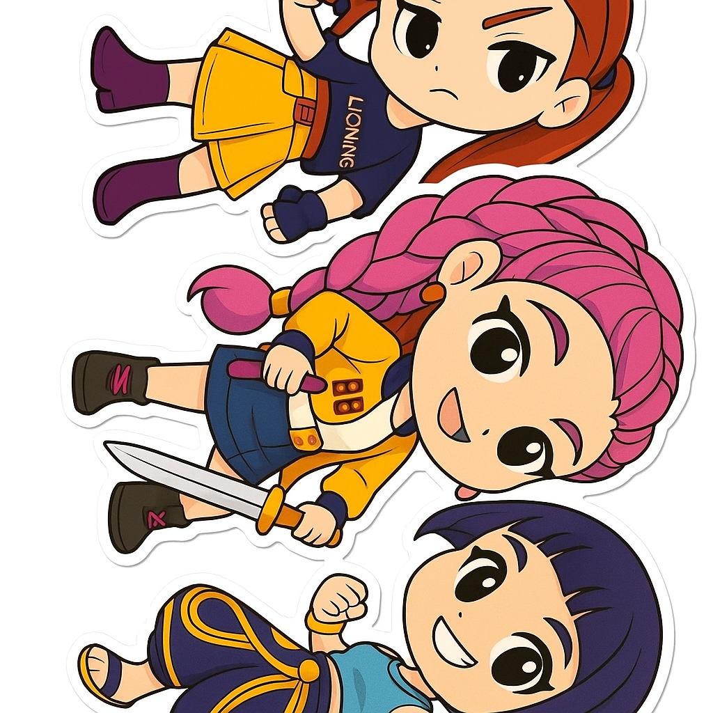 Created using AI Sticker Generator with chibi_single_sticker style in chibi category. Generated on November 11, 2025 using Image to Image generation method.