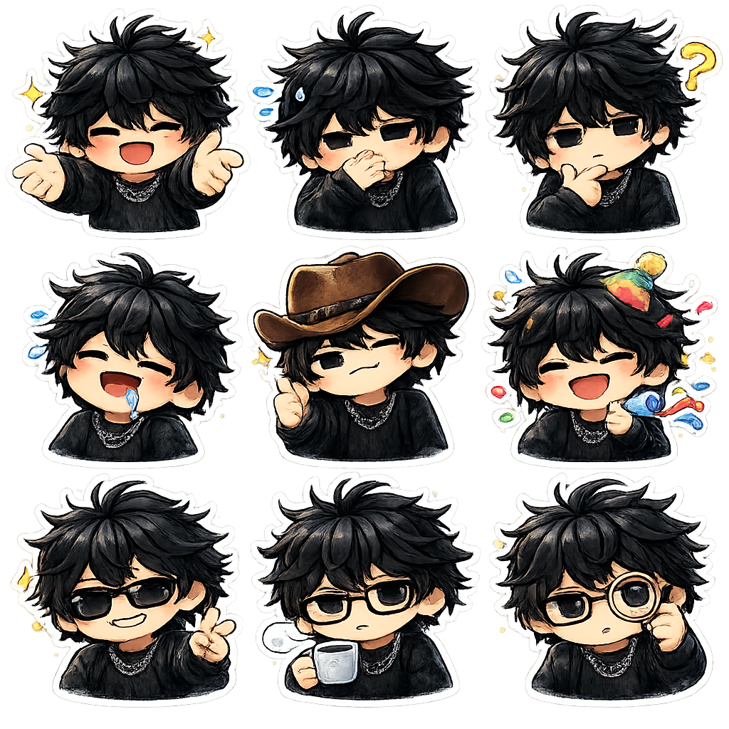 Image to Image Generator · Sticker · Emoji Collection: Set 5