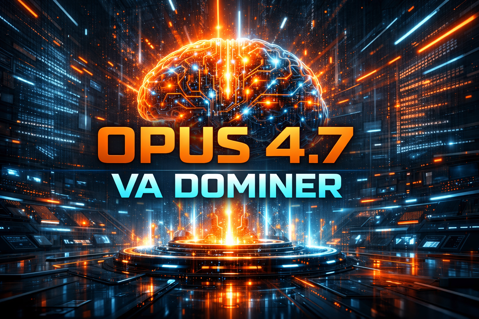 Opus 4.7 va dominer — visuel de mise en avant