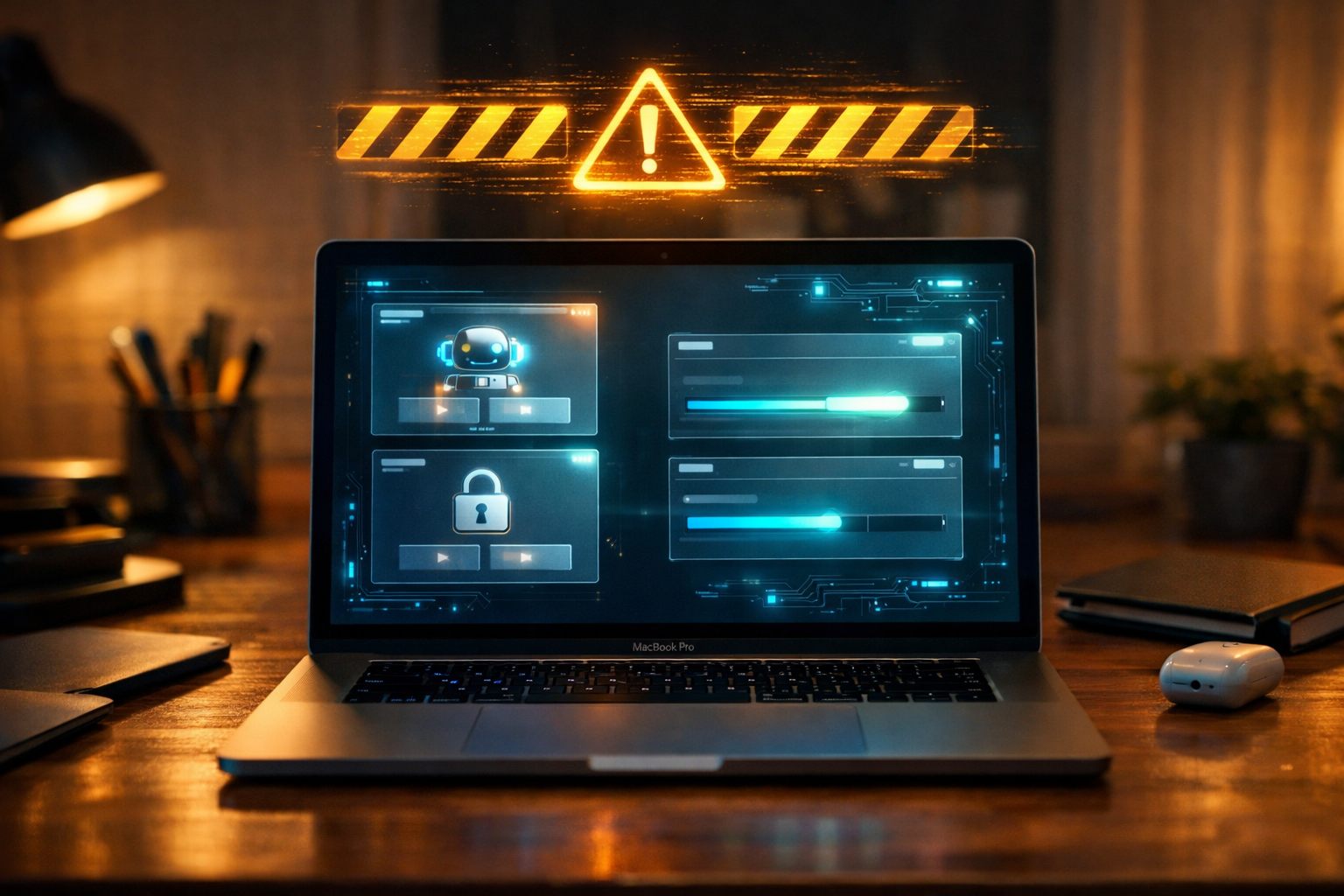 MacBook avec interface Claude Computer Use - prototype et limites