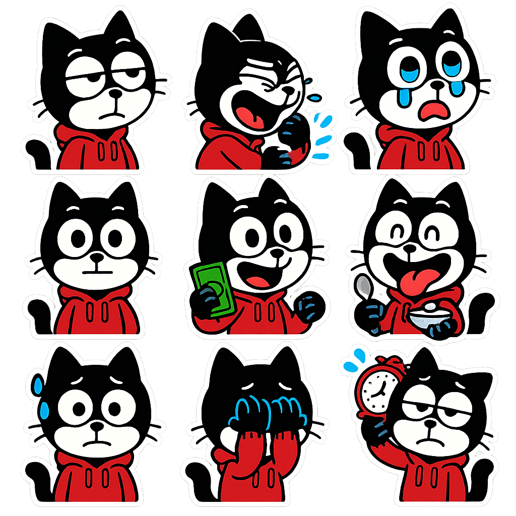 Created using AI Sticker Generator with chibi_character_stickers style in sticker category. Generated on October 20, 2025 using Image to Image generation method.