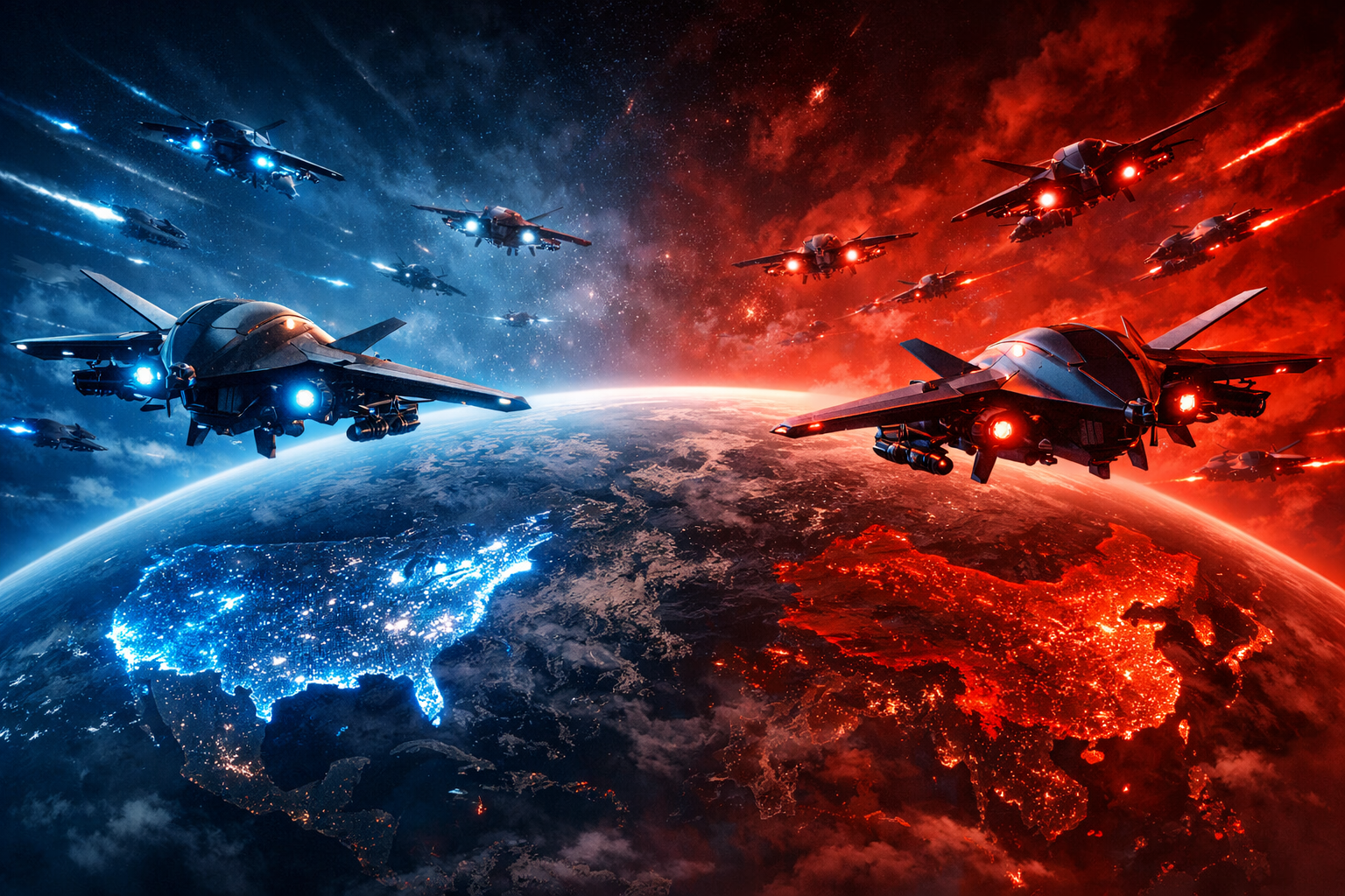 Course à l'armement IA — le défi géopolitique sino-américain