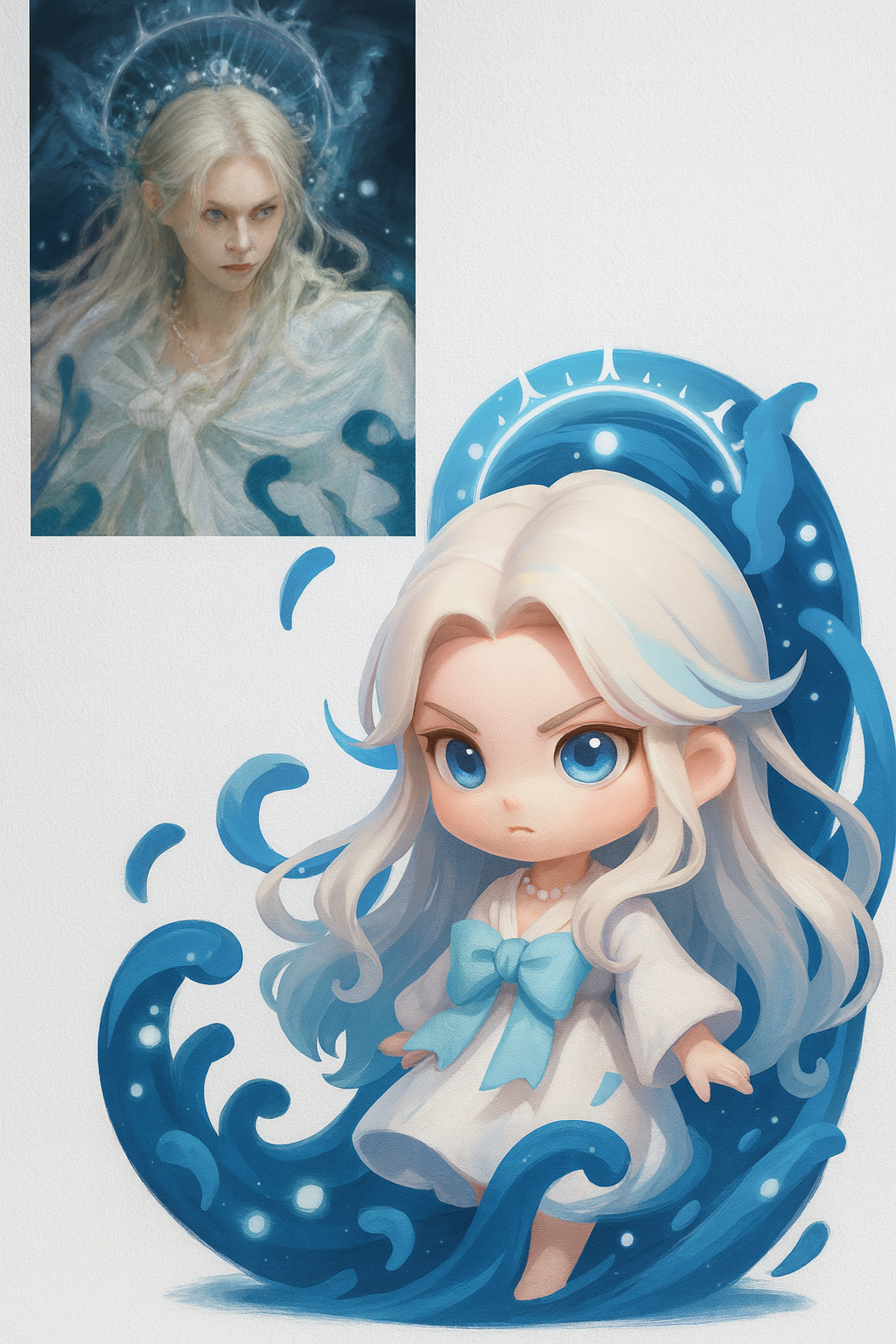 Created using AI Avatar Generator with real_person_chibi_3d style in chibi category. Generated on November 13, 2025 using Image to Image generation method.