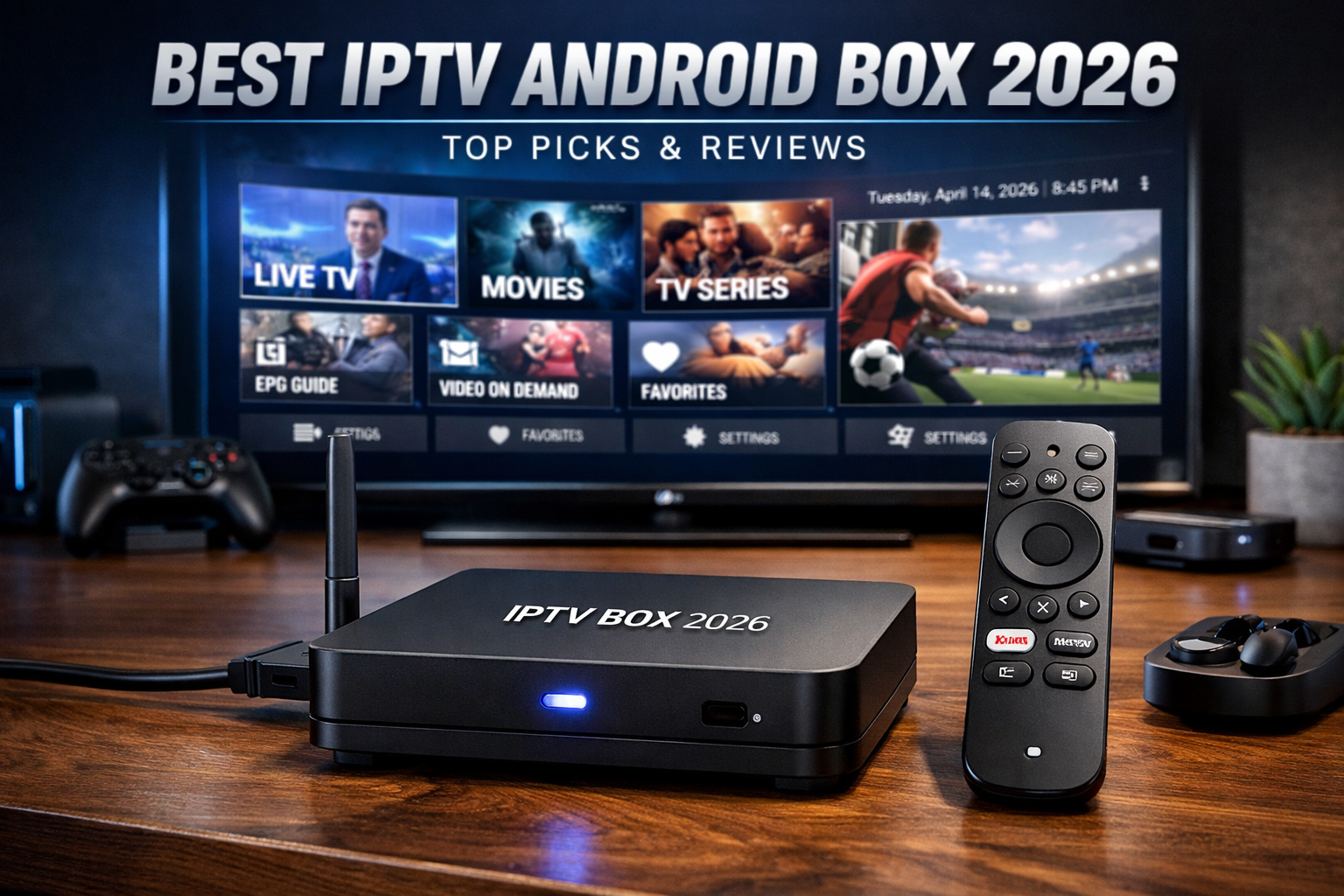 IPTV Android box best 2026 - NoxYTV