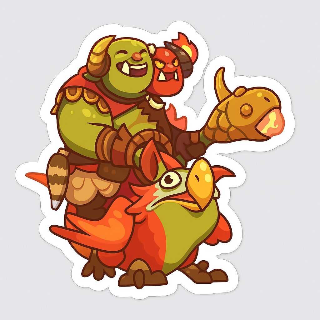 Created using AI Sticker Generator with chibi_single_sticker style in chibi category. Generated on October 23, 2025 using Image to Image generation method.