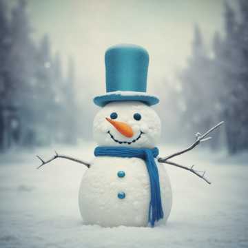 Build a snowman