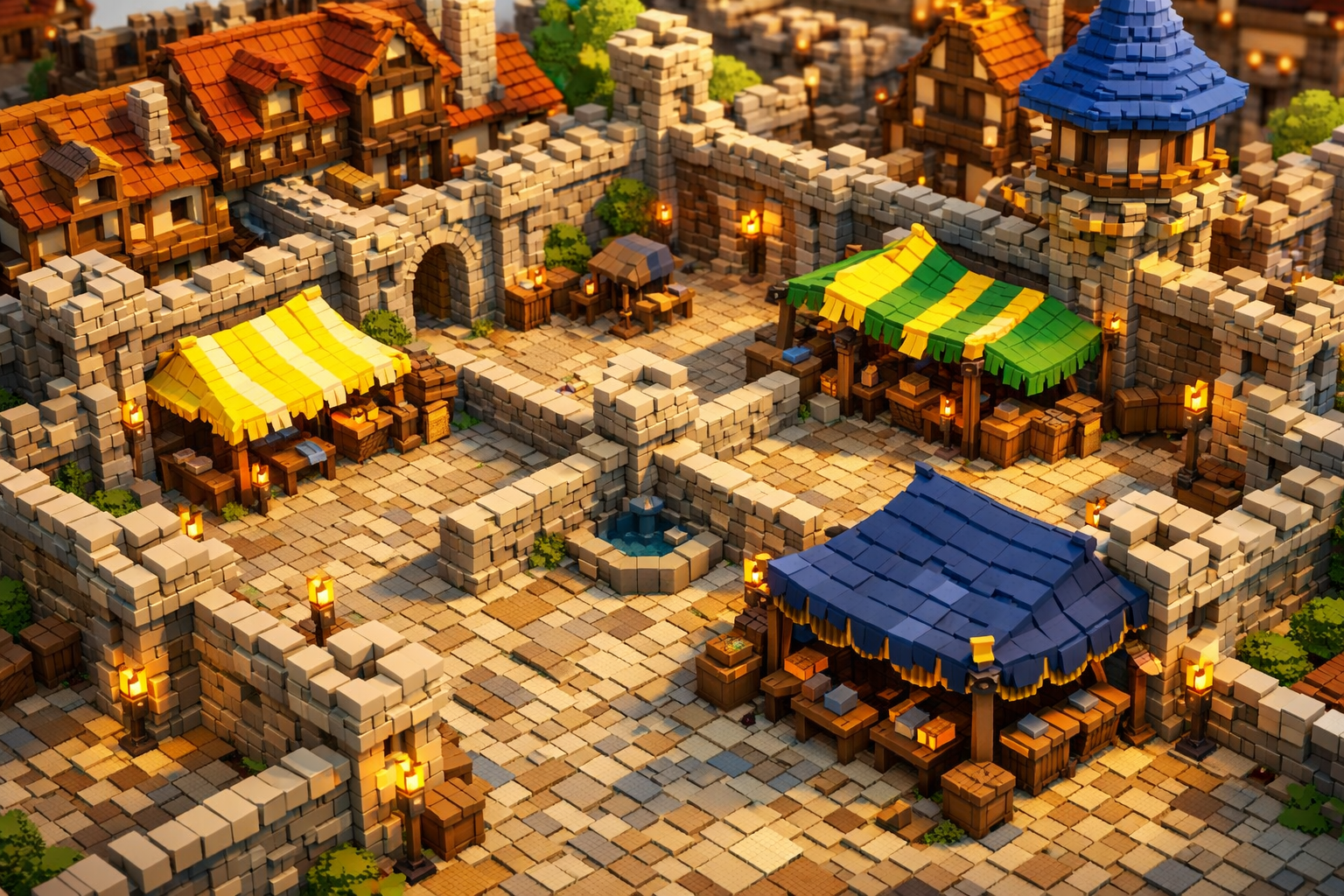 Améliorations de construction Hytale avec toits dynamiques et jonctions de clôtures