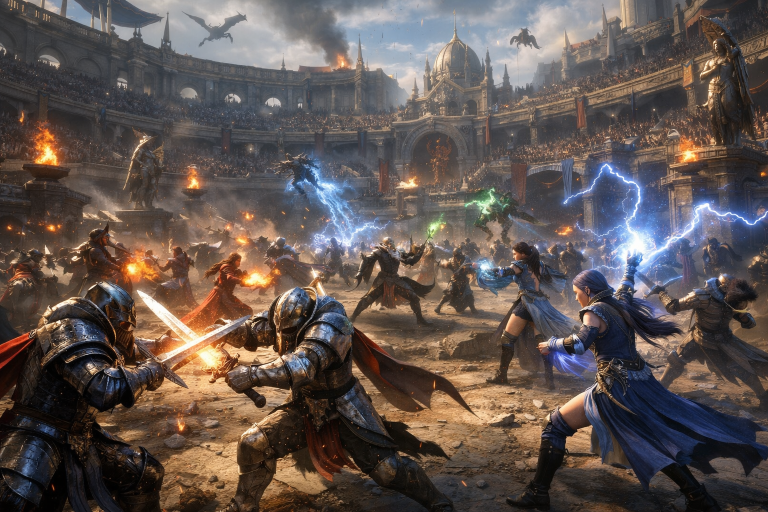 Scars of Honor — MMORPG Unreal Engine 5, premier playtest