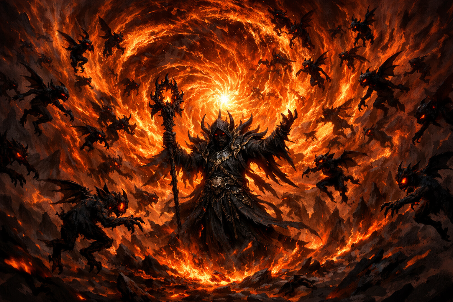 Terror Swarm — essaim démoniaque Warlock Mastermind