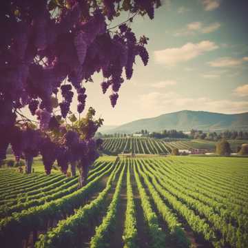 Pixelle dans les Vignes