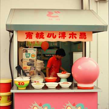 Bakso Dower dan Es Matcha Jelly