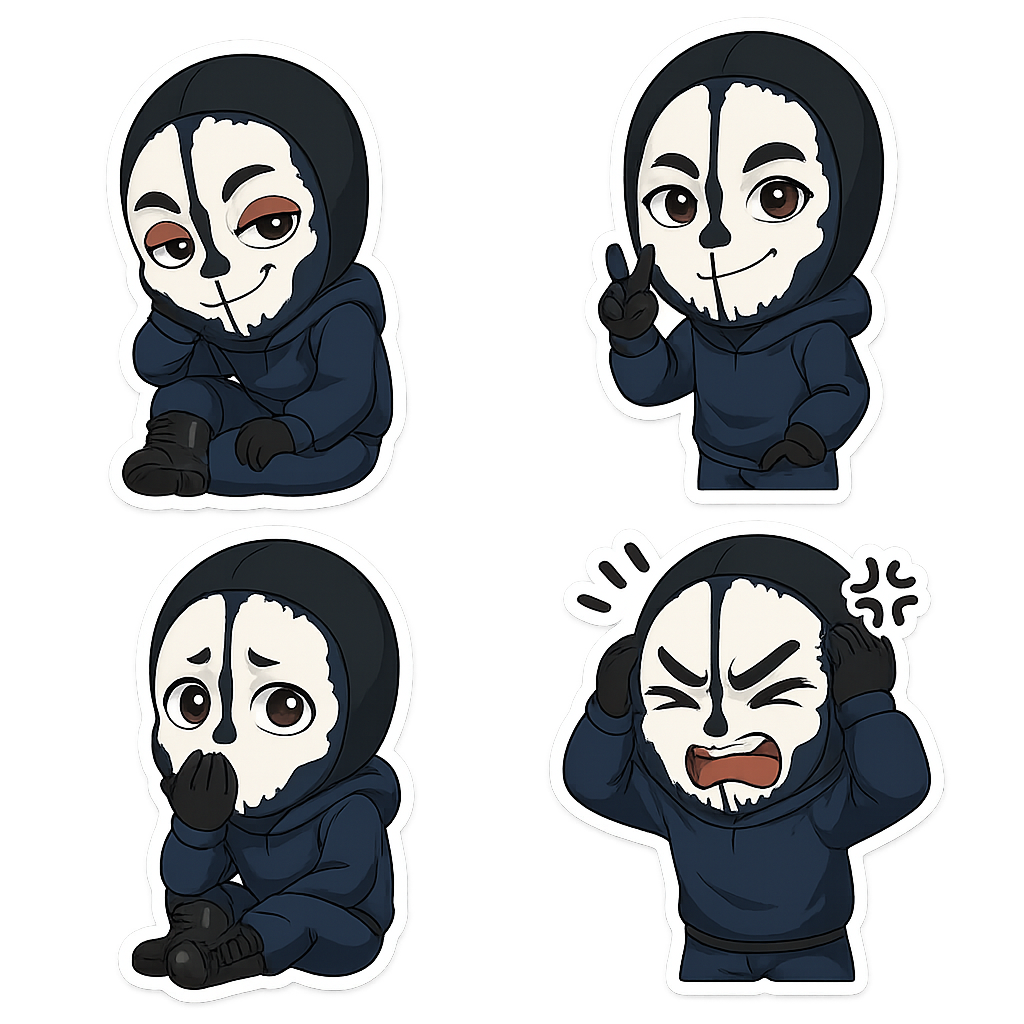 Created using AI Sticker Generator with chibi_emoji_stickers style in emoji_type category. Generated on October 26, 2025 using Image to Image generation method.