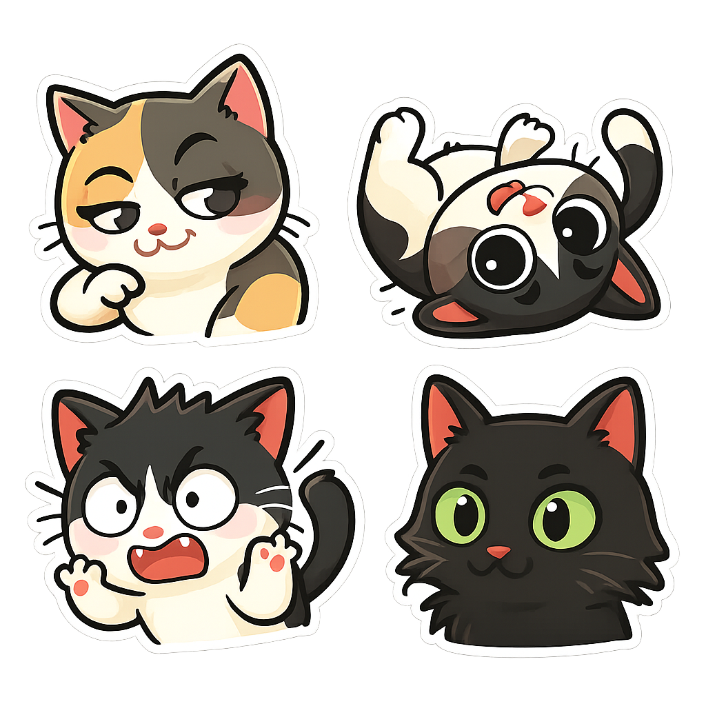 Created using AI Sticker Generator with chibi_emoji_stickers style in emoji_type category. Generated on October 25, 2025 using Image to Image generation method.