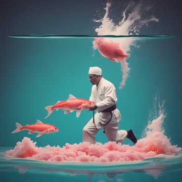 Agent Fish vs Sushi Chef