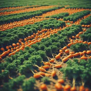 LEGO Carrot Army Nation of Vegetation