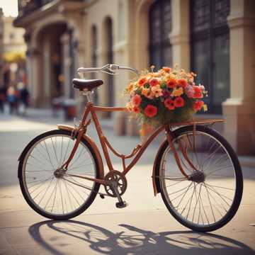 Pedro y su bicicleta