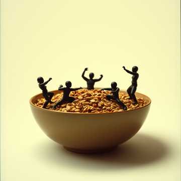 Bruce Lee en muesli