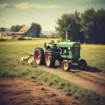 Bobby's Tractor Ride