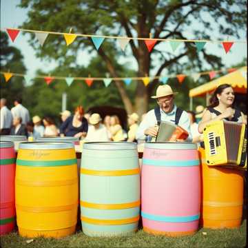 The Barbie Beer Barrel Polka Party