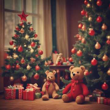 Naughty Teddy Bear Xmas