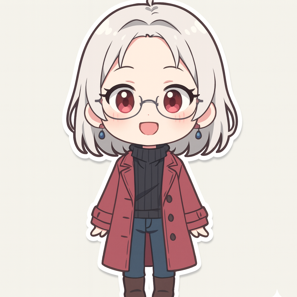 Created using AI Sticker Generator with chibi_single_sticker style in chibi category. Generated on November 13, 2025 using Image to Image generation method.