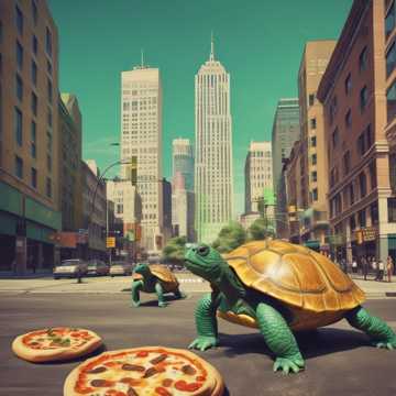 Teenage Mutant Ninja Turtle remix