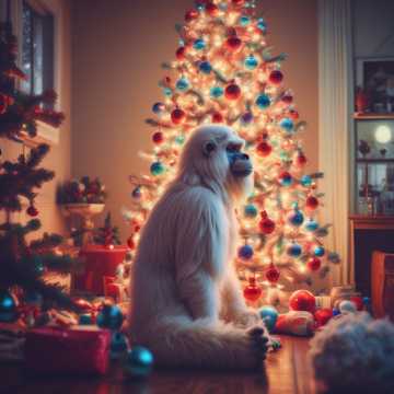 Yeti and the Christmas Tree