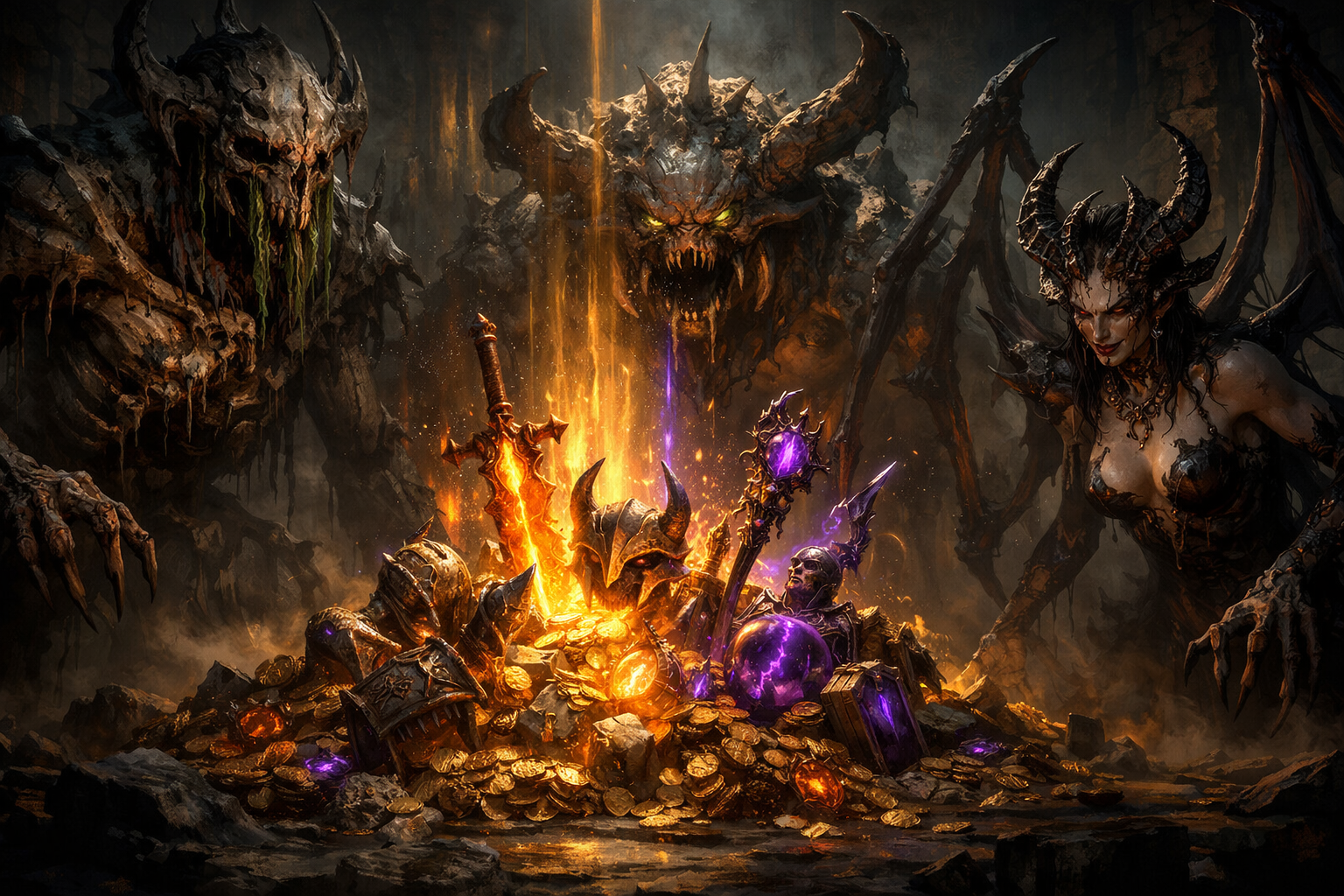 Table de loot Diablo 4 Saison 12 — Boss Antres