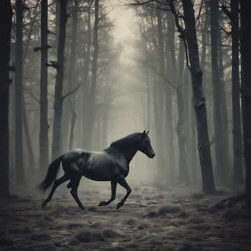 The Pitch Black Horse